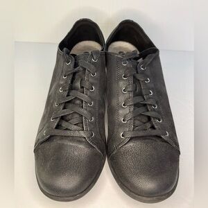 Womens CLOUDSTEPPERS By CLARKS Sillian Glory Lace Up Sneakers‎ Shoe 12 Black